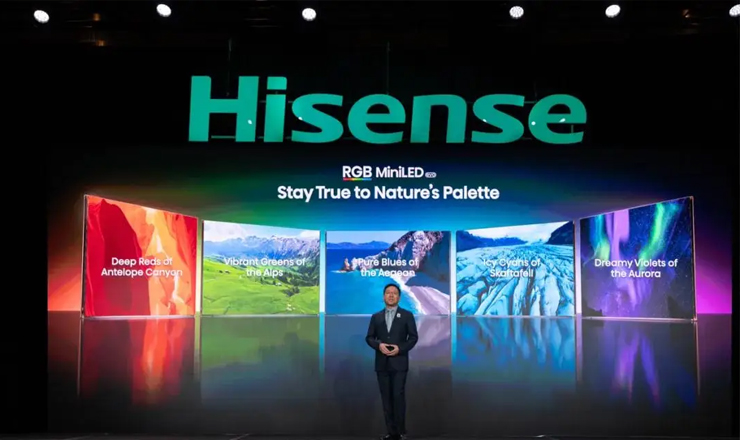 CES 2026:跨代领先!海信发布全新一代RGB-Mini LED电视